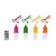 Inkazen LED Emergency Light with Battery Powered and Remote Control 4pcs