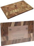 ArteLibre Rectangular Wooden Chopping Board Beige 40x25cm