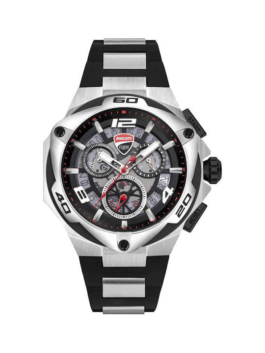 Ducati Uhr Chronograph Batterie in Schwarz Farbe