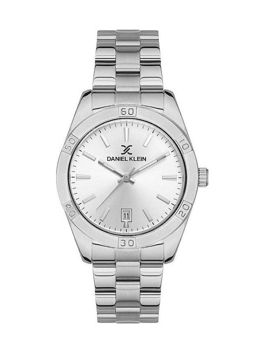 Daniel Klein Damen Uhr mit Gray Metallarmband