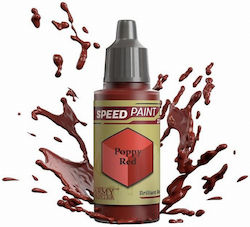 The Army Painter Speedpaint Poppy Red 18ml