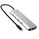 J5create USB-C Docking Station με HDMI 4K PD Ethernet Ασημί (JCD403)