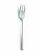 Metallic Fruit/Dessert Fork Silver