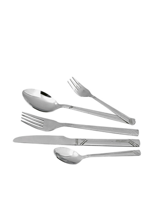 Metallic Table Fork Silver