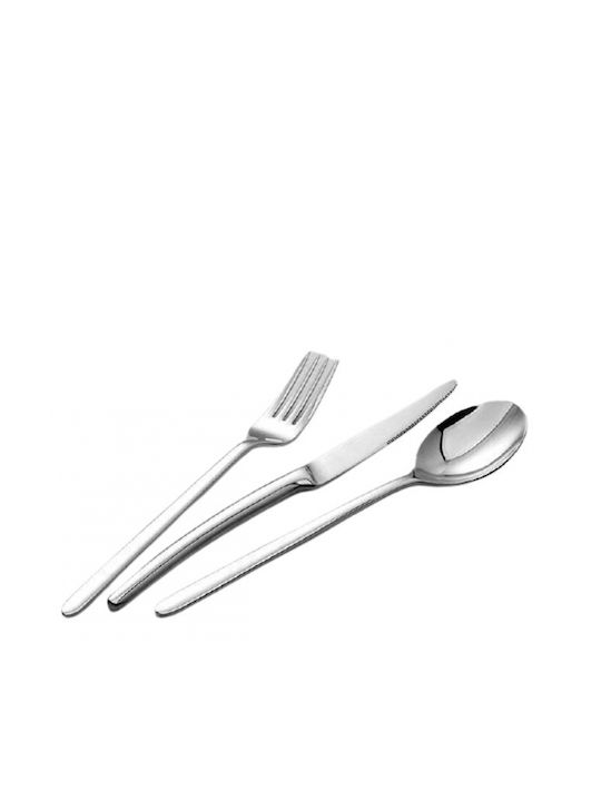 Metallic Fruit/Dessert Fork Silver