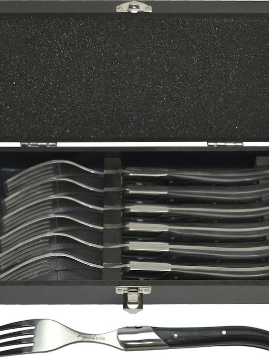 Kiro Set de Furculițe Alimente De lemn Argintiu 11.5cm 6buc Kiro Set de Furculițe Alimente De lemn Argintiu 11.5cm 6buc