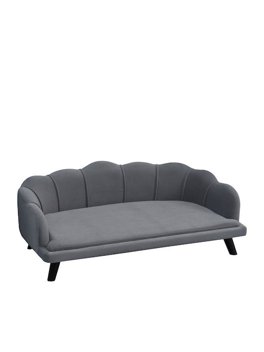 Pawhut Sofa Dog Bed Gray 98.5x60.5cm