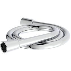 Ideal Standard Metallic Shower Hose Silver Idealflex 150cm (1/2")