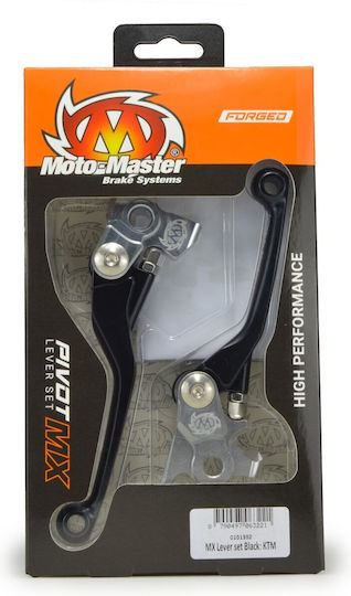 Moto Master Motorcycle Brake Lever for Kawasaki KX Black 101352