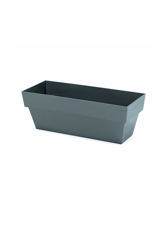 Plastiken Flower Pot in Gray Color S7918089