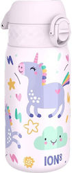 Ion8 Unicorns Thermos Unicorn Non Spill 320ml Lilac