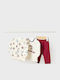 Kids Sweatpants Set Ecru 3pcs Helicopters