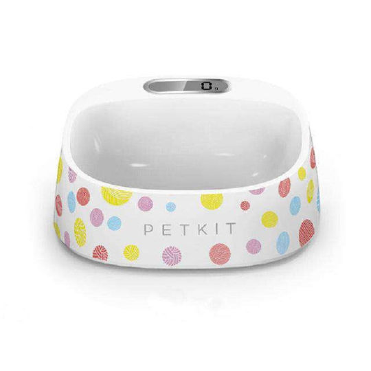 Food and Water Bowl for Dog made of ABS Plastic 450ml 16.5x17cm with Scale