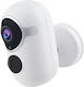 Elmark 195048 IP Камера За Наблюдение Wi-Fi Full HD 1080p Водоустойчива На Батерия С Обектив 3.6mm