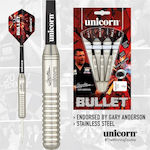 Unicorn Bullet Stainless Steel Gary Anderson Dartboard Darts