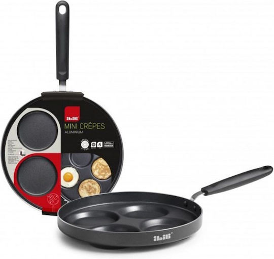 Ibili 26cm Tigaie pentru pancakes Aluminiu cu Strat Antiaderent Ibili 26cm Tigaie pentru pancakes Aluminiu cu Strat Antiaderent