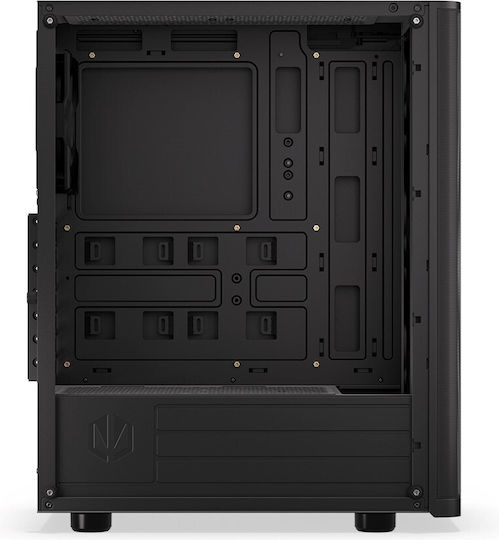 Endorfy Ventum 200 ARGB Gaming Midi Tower Computer Case with Side Window Black