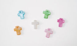 FILNTISI SMALL CROSS 1.2cm x 0.9cm - 100 pieces