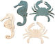 Glorex Wooden Animals 12pcs