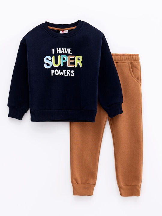 Funky Kinder Sweatpants Set - Jogginganzug Blau...