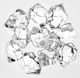 Glass Decorative Stone for DIY Crafts 25pcs