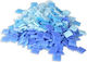 Art & Hobby Glass Decorative Stone for DIY Crafts Blue 2x2cm