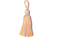 Vostex Plastic Decorative Tassel for DIY Crafts Orange