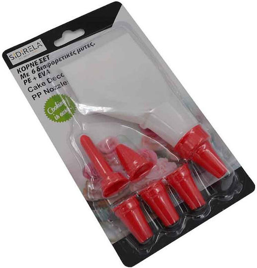 Sidirela Silicone Pastry Bags Set 10 Pieces E-2311