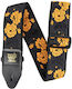 Ernie Ball Strap Ζώνη για Κιθάρα / Μπάσο Πορτοκαλί