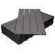 ECD Germany WPC Garden Decking Board 60x30cm