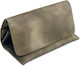 Tobacco Pouch Made of Artificial Leather Green with Magnet Closure 15.1x7.8cm 30g