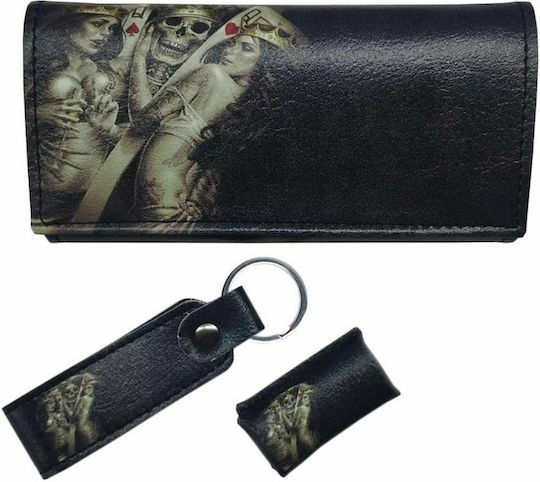Dino Rossi Tobacco Pouch With Magnetic Clasp 16x9cm Multicolour