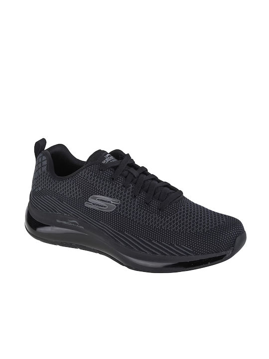 Skechers Skech-Air Herren Sneakers Schwarz