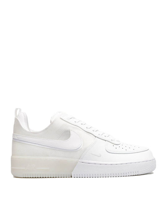 Air Force 1 React Ανδρικά Sneakers Λευκά