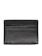 Leather Men's Wallet Classic with RFID Black