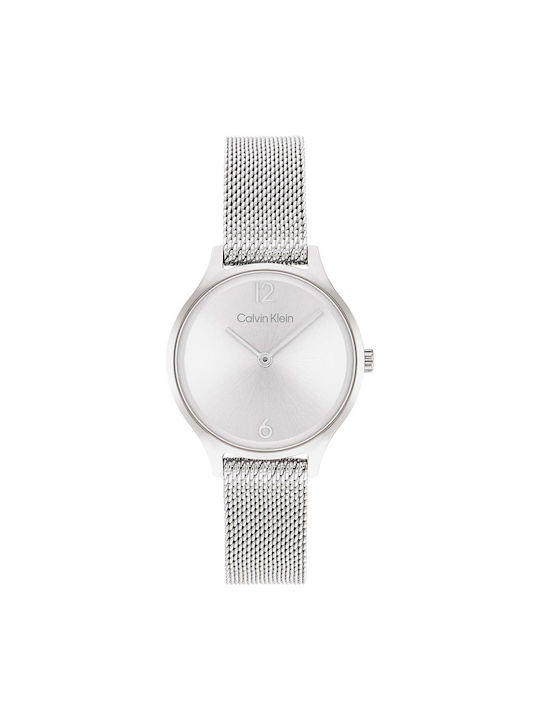 Calvin Klein Watch with Silver Metal Bracelet