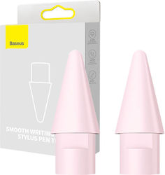 Baseus Vârfuri pentru stylus 2 Pack Roz