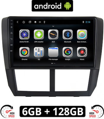 Booma Ηχοσύστημα Αυτοκινήτου για Subaru Forester 2008-2013 (Bluetooth/USB/AUX/WiFi/GPS) με Οθόνη Αφής 9"