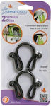 Dreambaby Stroller Hooks Black