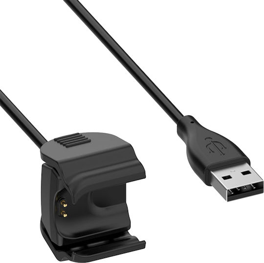 USB Charging Cable 30cm Зарядно за Mi Band 5 / 6 / 7 Черен