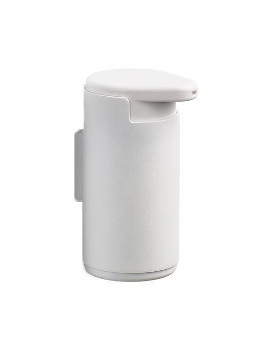 Zone Denmark Wall Mounted Metallic Dispenser White 200ml