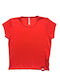 Dansport Women's Crop T-shirt Red