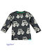 Kinderhemd Langarm Gray