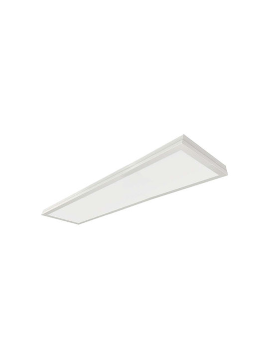 V-TAC Recessed LED Panel 40W with Cool White Light 120x30cm