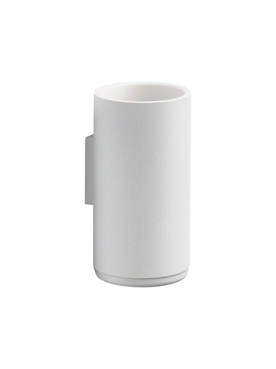 Zone Denmark Metallic Cup Holder Wall Mounted White