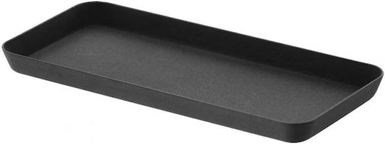 Yamazaki Metallic Soap Dish Countertop Black