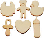 Wooden Animals 10pcs