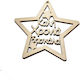 Woodseason Wooden Stars 1pcs