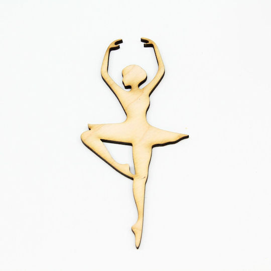Fly Digital Holz Ballerina Dicke 4mm 1Stück