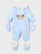 Mayoral Baby Bodysuit for Going Out Long-Sleeved Light Blue